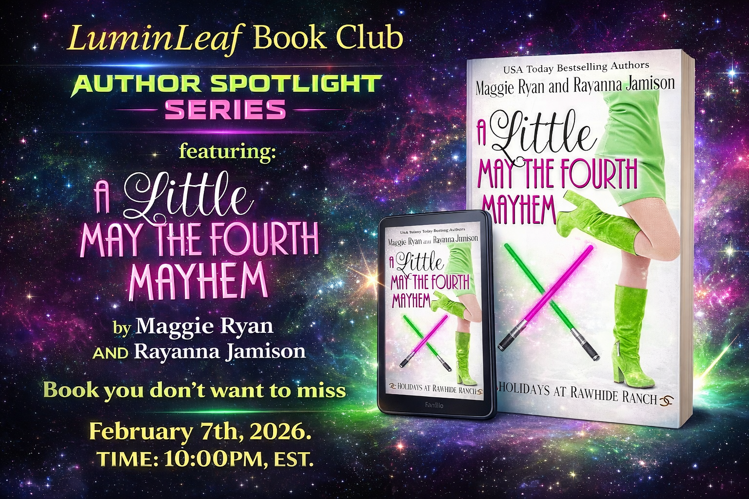 Author Spotlight: A Little May the Fourth Mayhem