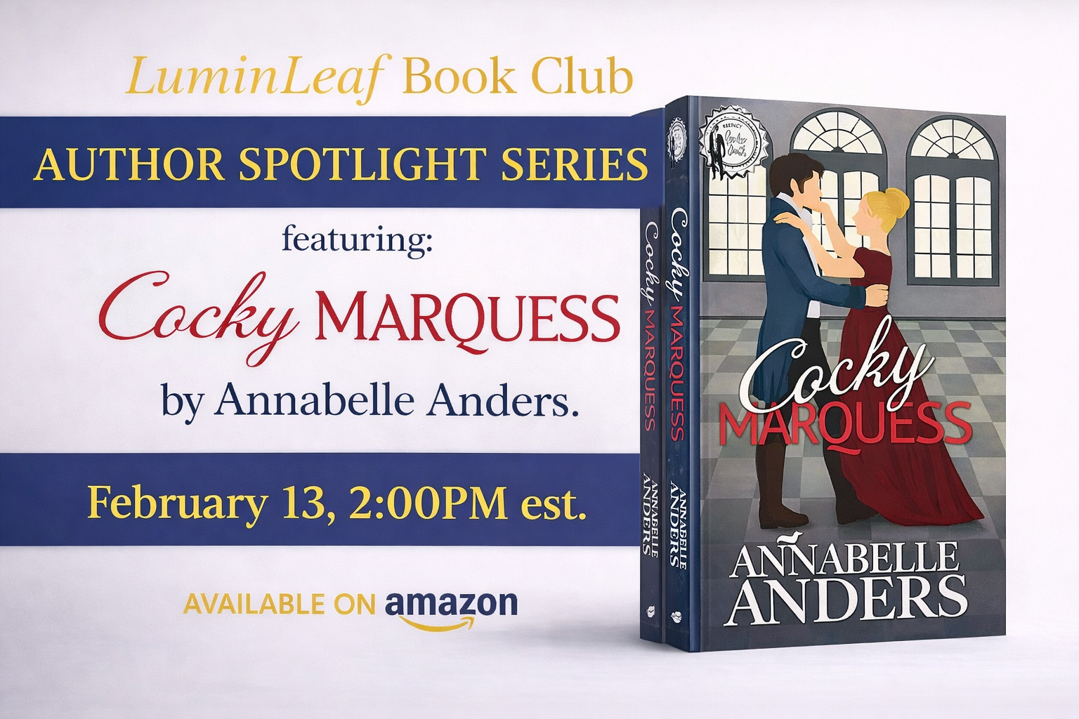 Author Spotlight: Cocky Marquess